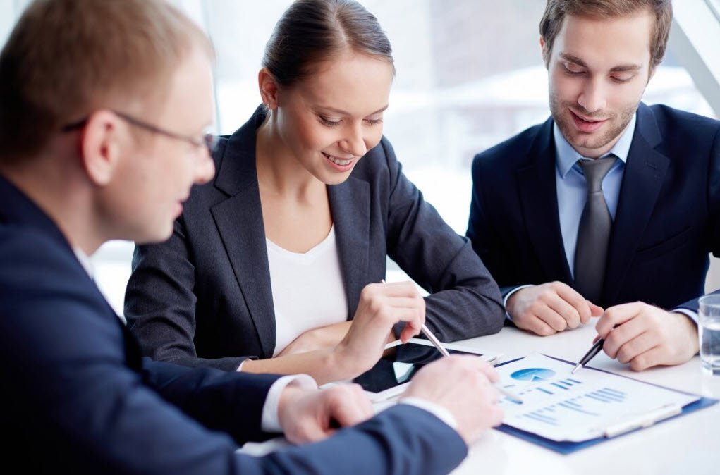 Elegant Man Signing Documents